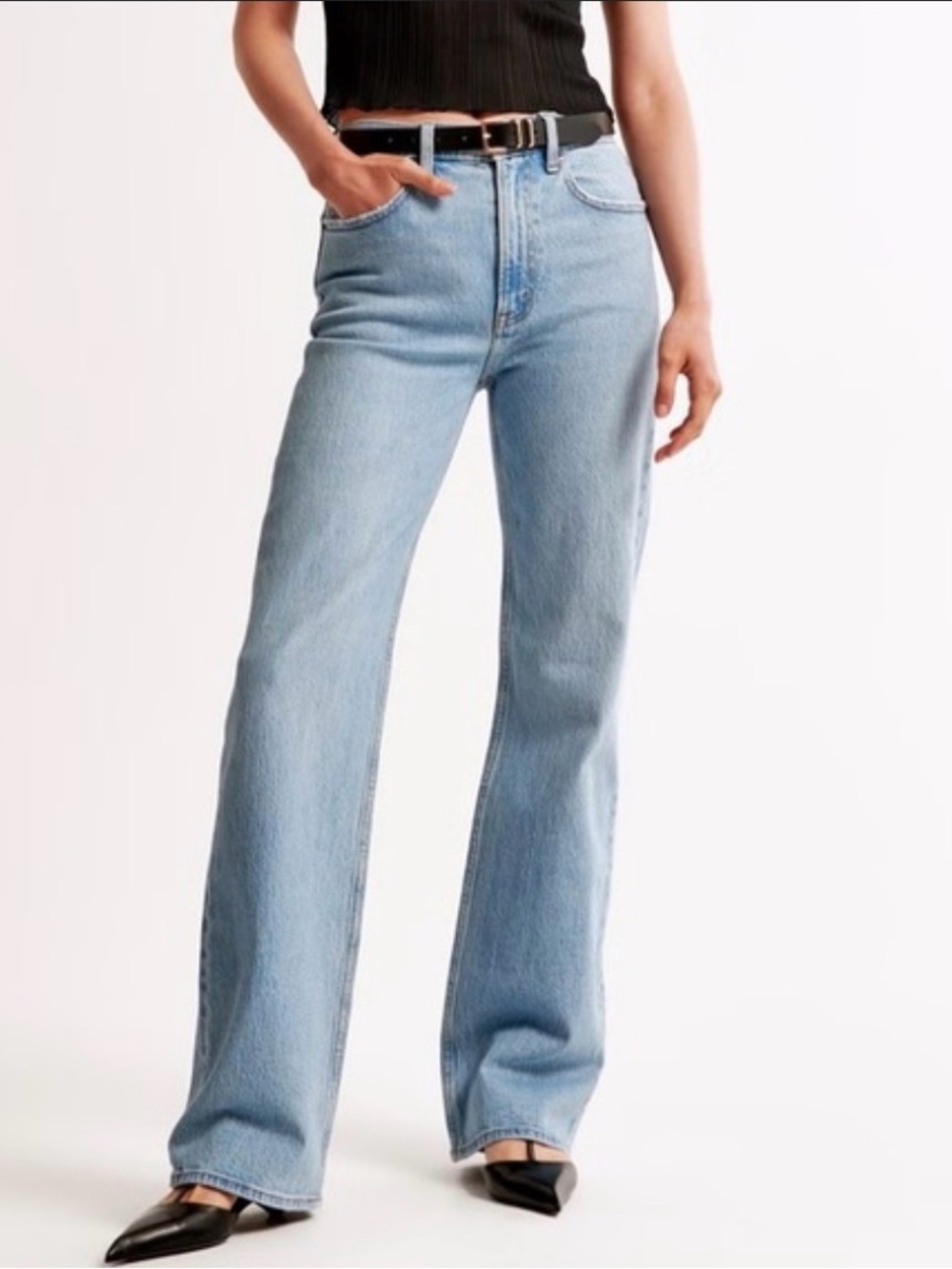 Abercrombie & Fitch The 90s Relaxed High Rise Jeans